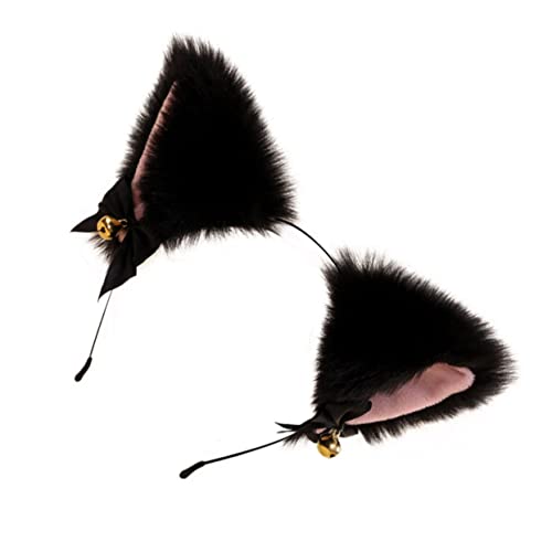 LOLIPPYY Plüsch Katzenohren Haarreif mit Schleife Dekoratives Stirnband für Damen und Mädchen Weicher Haarreifen für Party Cosplay Karneval und Kostüm Bequem und Auffällig LOLIPPYY Plüsch Katzenohren Haarreif mit Schleife Dekoratives Stirnband für Damen und Mädchen Weicher Haarreifen für Party Cosplay Karneval und Kostüm Bequem und Auffällig von LOLIPPYY