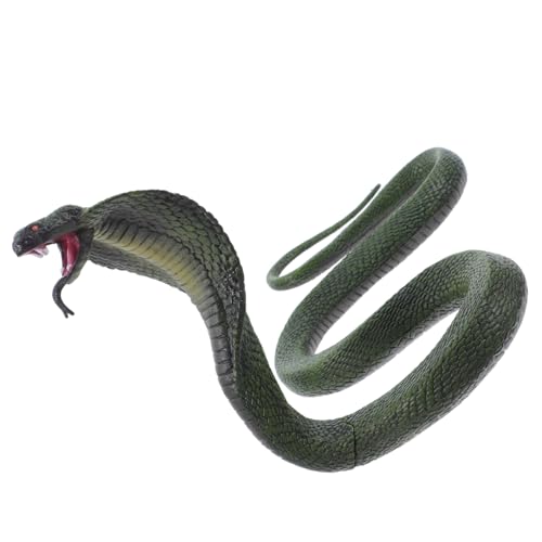 LOLIPPYY Realistisches Cobra Modell Dekorative Plastik Schlange Figur Lifelike Tierfigur für Büro Halloween Streiche und Dekorationen LOLIPPYY Realistisches Cobra Modell Dekorative Plastik Schlange Figur Lifelike Tierfigur für Büro Halloween Streiche und Dekorationen von LOLIPPYY