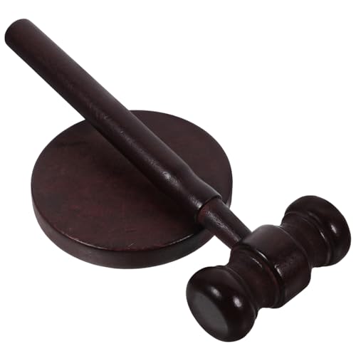 LOLIPPYY Richterhammer aus Massivem Holz mit Sockel Stabiler Holzhammer für Grab Woche Zeremonien Naturfarbenes für Jungen und Mädchen Langlebiges Auktions und Spielzeughammer LOLIPPYY Richterhammer aus Massivem Holz mit Sockel Stabiler Holzhammer für Grab Woche Zeremonien Naturfarbenes für Jungen und Mädchen Langlebiges Auktions und Spielzeughammer von LOLIPPYY