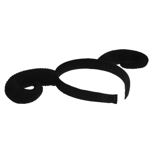 LOLIPPYY Schafhorn Haarreif Lustiges Stirnband für Halloween und Partys Weiches Material Vielseitig Einsetzbar Niedliches Accessoire für Outfit von LOLIPPYY