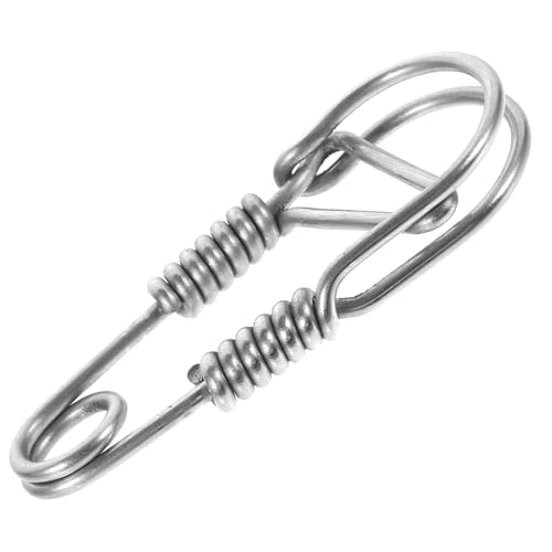 LOLIPPYY Schlüsselanhänger Karabiner Haken Robust Tragbar für Auto und Hausschlüssel Leichter Metall Schlüsselring Organizer Langlebig und Kompakt für Alltag und Outdoor von LOLIPPYY