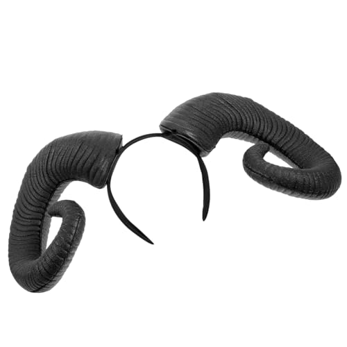 LOLIPPYY Schwarzes Halloween Horn Haarband für Erwachsene Kostüm Accessoire Lustiger Party Kopfschmuck für Halloween und Geisterfest Komfortabel und Auffällig LOLIPPYY Schwarzes Halloween Horn Haarband für Erwachsene Kostüm Accessoire Lustiger Party Kopfschmuck für Halloween und Geisterfest Komfortabel und Auffällig von LOLIPPYY