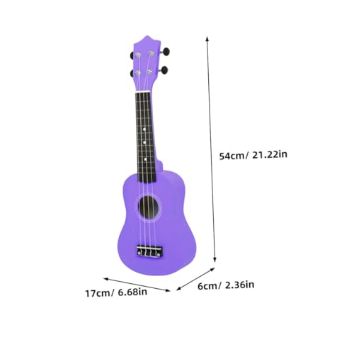 LOLIPPYY Ukulele Holz Saitig Farbige Anfänger Ukulele Musikinstrument für Junge Mädchen und Jungen Leicht Robustes Lerninstrument von LOLIPPYY