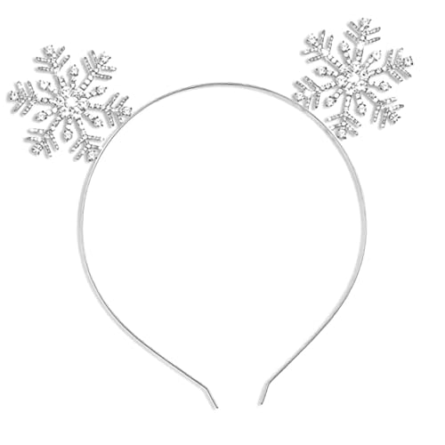 LOLIPPYY Weihnachtlicher Schneeflocken Haarreif Festlicher Kopfschmuck für Erwachsene und Modisches Accessoire für Karneval Maske Party Cosplay LOLIPPYY Weihnachtlicher Schneeflocken Haarreif Festlicher Kopfschmuck für Erwachsene und Modisches Accessoire für Karneval Maske Party Cosplay von LOLIPPYY