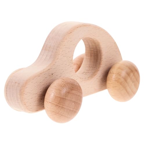 LOLIPPYY holzspielzeug spielzeughandys für Babys Pädagogisches Holzspielzeug Toys Cars Hand Push Spielzeugauto Toy mit Trägheitskarren Greiffahrzeug aus Holz hölzern von LOLIPPYY