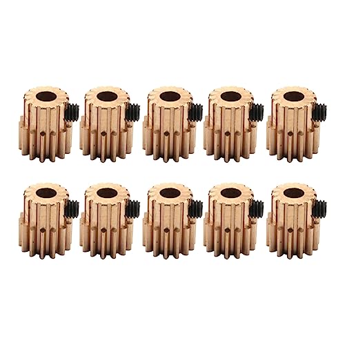 LOLPALONE 10 Stück Modell Auto 14T Motor Gear 0,5 m R86044 Ritzel aus Metall für 86100 1:10 Zubehör für RC Auto LOLPALONE 10 Stück Modell Auto 14T Motor Gear 0,5 m R86044 Ritzel aus Metall für 86100 1:10 Zubehör für RC Auto von LOLPALONE