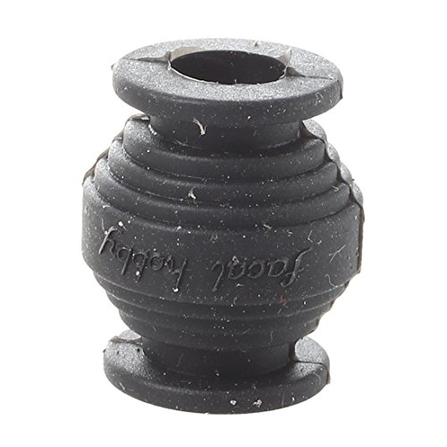 LOLPALONE 10 x Schwarz AV High Double Gummi Anti-Vibration 35 g von LOLPALONE
