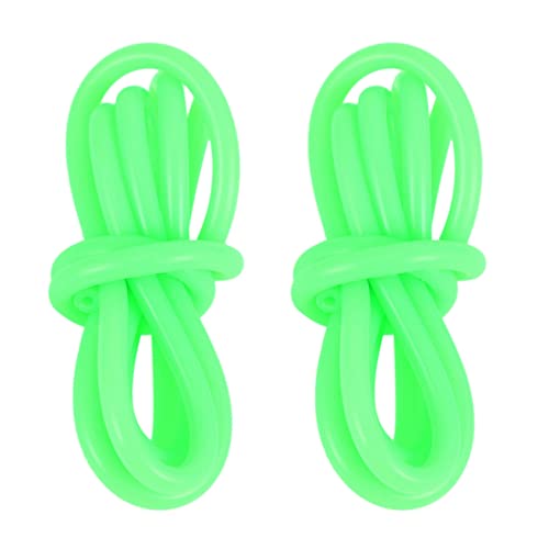 LOLPALONE 2 Stück 100 cm RC Kraftstoffschlauch flexibler Silikonschlauch für 1/10 1/18 Zubehör von LOLPALONE
