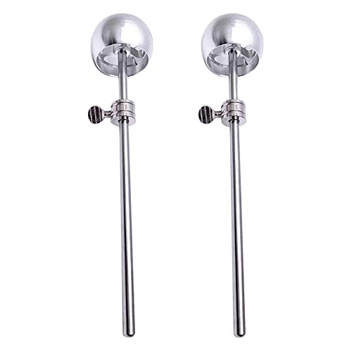 LOLPALONE 2 Stück Bassdrum Schlägel Aluminiumlegierung Kopf Teile Zubehör für Schlaginstrumente LOLPALONE 2 Stück Bassdrum Schlägel Aluminiumlegierung Kopf Teile Zubehör für Schlaginstrumente von LOLPALONE