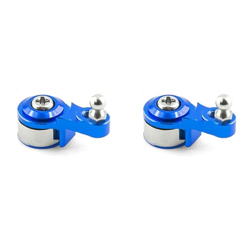 LOLPALONE 2 x 25T Metall Einstellbare Dämpfung Servo Arm Servo Horn für 1/10 RC Crawler Car TRX4-4 TRX6 Upgrade-Teile,3 von LOLPALONE