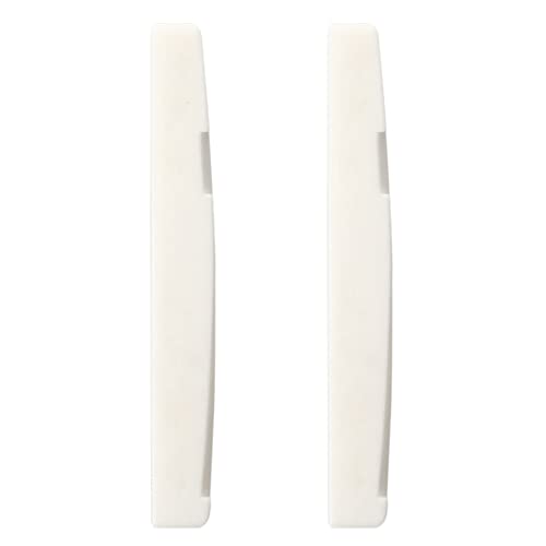 LOLPALONE 2 x Brücke für Akustikgitarre, 7,7 x 1 x 0,3 cm von LOLPALONE