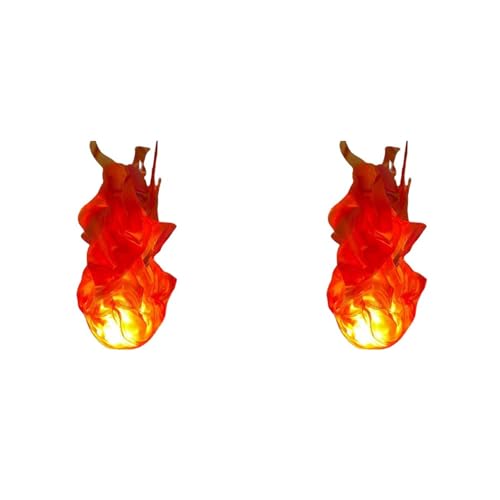 LOLPALONE 2 x Halloween Schwimmball Prop Lampe mit künstlichem Prop künstliche Requisiten schwimmende Requisiten für die Halloween-Heimdekoration von LOLPALONE