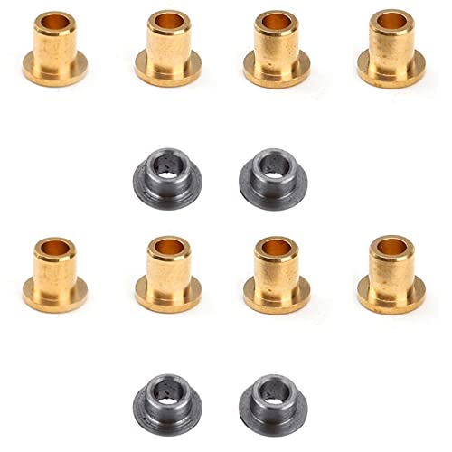 LOLPALONE 2 x Metallrahmen 144001-1295 Flanschbuchse 6 x 5.2 für Autoteile 144001 1/14 4WD RC von LOLPALONE