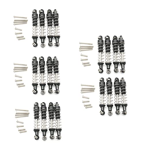LOLPALONE 20 Teiliger Metall Stoß DäMpfer fürWpl C14 C24 C34 Mn D90 D91 D96 D99 D99S Mn90 Mn99S Rc Auto Upgrade Teile, Schwarz LOLPALONE 20 Teiliger Metall Stoß DäMpfer fürWpl C14 C24 C34 Mn D90 D91 D96 D99 D99S Mn90 Mn99S Rc Auto Upgrade Teile, Schwarz von LOLPALONE