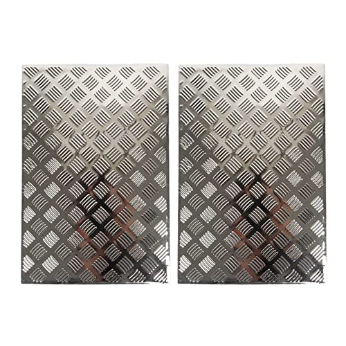 LOLPALONE 2X für D12 1/10 für Auto Kofferraumabdeckung Hinten Motorschutzplatte Anti-Rutsch-Platte Zubehör LOLPALONE 2X für D12 1/10 für Auto Kofferraumabdeckung Hinten Motorschutzplatte Anti-Rutsch-Platte Zubehör von LOLPALONE