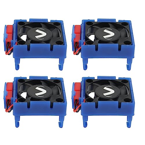 LOLPALONE 4X VXL-3S Velineon ESC VXL-3 VXL 3S Kühlkörper Lüfter für Bandit Stampede Slash 2Wd / VXL RC Teile von LOLPALONE