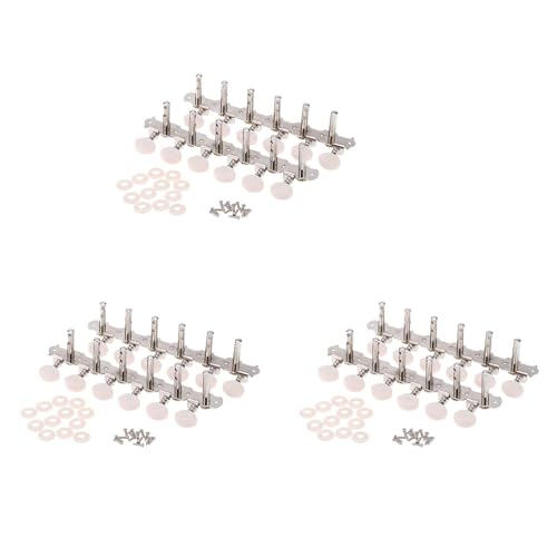 LOLPALONE 6 x Taste 6R6L 12 Saiten Akustikgitarre Stimmschlüssel Peg Tuner String Tuner LOLPALONE 6 x Taste 6R6L 12 Saiten Akustikgitarre Stimmschlüssel Peg Tuner String Tuner von LOLPALONE