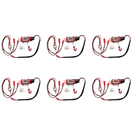 LOLPALONE 6X RC Auto Metall Stahl Verdrahtet Automatische Simulierte Winde für 1/10 RC Crawler Auto Axial TRX4 SCX10 90046 D90 LOLPALONE 6X RC Auto Metall Stahl Verdrahtet Automatische Simulierte Winde für 1/10 RC Crawler Auto Axial TRX4 SCX10 90046 D90 von LOLPALONE