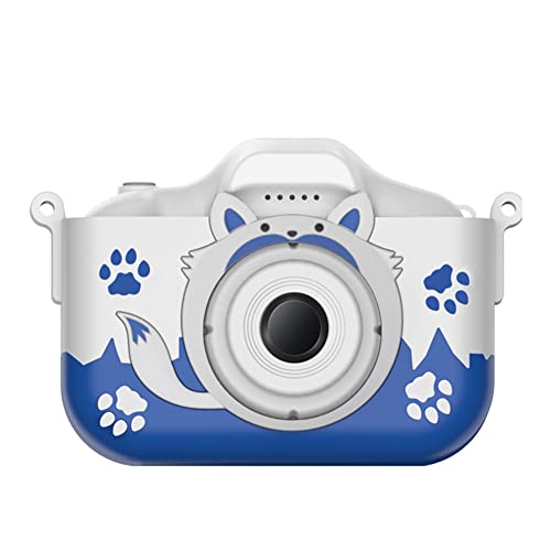 LOLPALONE HD-Kamera Spielzeug für Kinder Digitalkamera Videokamera mit 32 GB SD-Karte für Kinder Babygeschenke Blau von LOLPALONE