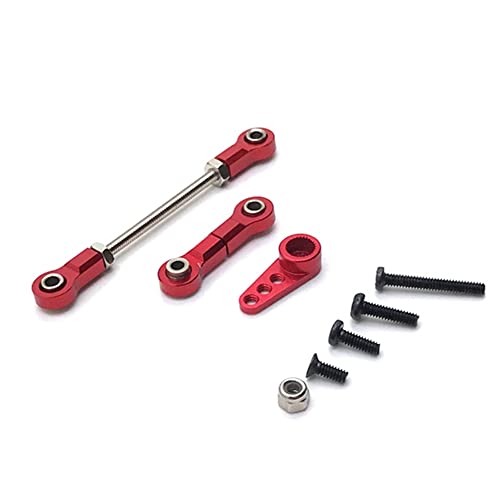 LOLPALONE Metall Servoarmstange Lenkstange für K969 K979 K989 284131 Mini-Q Mini-Z Mini-D 1/28 RC Auto Upgrade Teile,1 von LOLPALONE