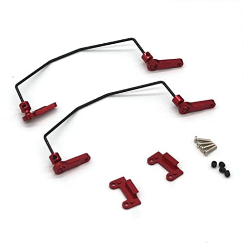 LOLPALONE Metall Vorne Und Hinten Sway Bar Für 144001 144002 144010 124016 124017 124018 124019 RC Auto Upgrades Teile von LOLPALONE