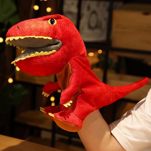 LOMTRATS Dinosaurier-Handpuppen für Kinder, Kleinkind enthält Triceratops und Tyrannosaurus Rex mit beweglichen offenen Mündern, perfekt zum Geschichtenerzählen,Geburtstagsgeschenke LOMTRATS Dinosaurier-Handpuppen für Kinder, Kleinkind enthält Triceratops und Tyrannosaurus Rex mit beweglichen offenen Mündern, perfekt zum Geschichtenerzählen,Geburtstagsgeschenke von LOMTRATS