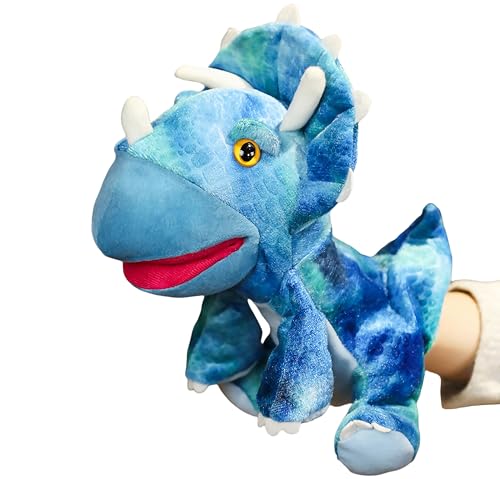 LOMTRATS Dinosaurier-Handpuppen für Kinder, Kleinkind enthält Triceratops und Tyrannosaurus Rex mit beweglichen offenen Mündern, perfekt zum Geschichtenerzählen,Geburtstagsgeschenke LOMTRATS Dinosaurier-Handpuppen für Kinder, Kleinkind enthält Triceratops und Tyrannosaurus Rex mit beweglichen offenen Mündern, perfekt zum Geschichtenerzählen,Geburtstagsgeschenke von LOMTRATS