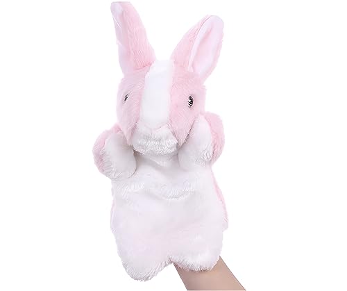 LOMTRATS Hund, Kaninchen, Elefant, Taube, Drache, Ziege, Koala, Panda, Bär, Schaf, Kuh, Handpuppen, Plüschtiere, Spielzeug für fantasievolles Rollenspiel, Geschichtenerzählen, Geschenke für Kinder von LOMTRATS