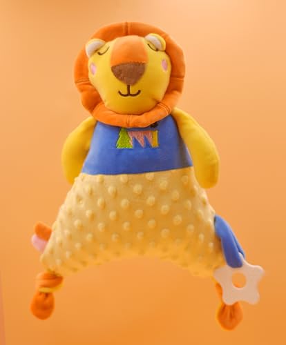 LOMTRATS Schöne Gepunktete Tier Sicherheitsdecke und Handpuppen für Jungen Mädchen Neugeborenen Spielzeug Geschenke Baby Essential Kuscheln Beruhigendes Spielzeug Baby Zeug von LOMTRATS