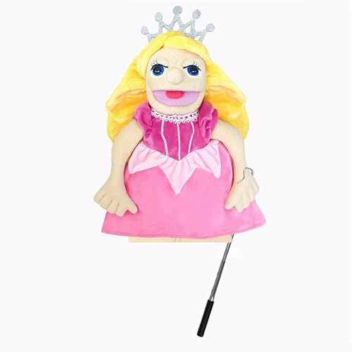 LOMTRATS Theater-Handpuppen für Kinder,inklusive Lehrer,Polizist,Bauer,Pirat,Detektiv usw.mit beweglichen offenen Mündern,perfekt zum Geschichtenerzählen,Unterrichten,als Festgeschenk,1 Stück von LOMTRATS