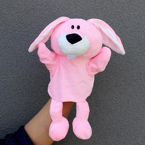 LOMTRATS Tier-Handpuppen für Kinder, Kleinkind, inklusive Wolf, Tiger, Löwe, Affe mit Beinen, perfekt für Geschichtenerzählen, Unterricht, Vorschule, Geburtstagsgeschenke, B-rosa Kaninchen LOMTRATS Tier-Handpuppen für Kinder, Kleinkind, inklusive Wolf, Tiger, Löwe, Affe mit Beinen, perfekt für Geschichtenerzählen, Unterricht, Vorschule, Geburtstagsgeschenke, B-rosa Kaninchen von LOMTRATS