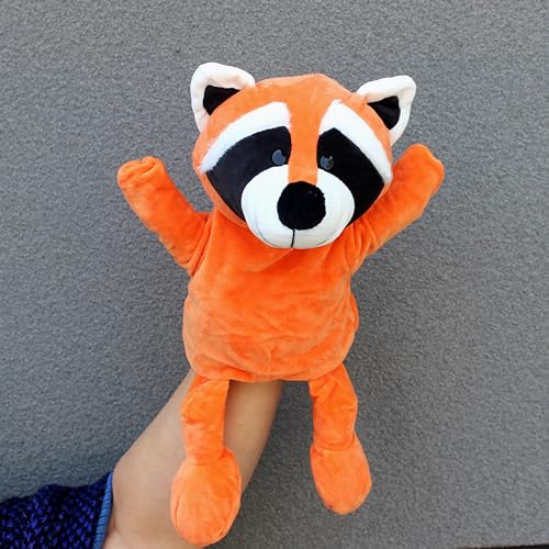 LOMTRATS Tier-Handpuppen für Kinder, Kleinkind, inklusive Wolf, Tiger, Löwe, Affe mit Beinen, perfekt für Geschichtenerzählen, Unterricht, Vorschule, Geburtstagsgeschenke, B-orange Waschbär LOMTRATS Tier-Handpuppen für Kinder, Kleinkind, inklusive Wolf, Tiger, Löwe, Affe mit Beinen, perfekt für Geschichtenerzählen, Unterricht, Vorschule, Geburtstagsgeschenke, B-orange Waschbär von LOMTRATS
