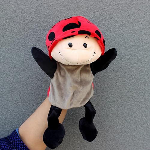 LOMTRATS Tier-Handpuppen für Kinder, Kleinkind, inklusive Wolf, Tiger, Löwe, Affe mit Beinen, perfekt für Geschichtenerzählen, Unterricht, Vorschule, Geburtstagsgeschenke, B-marienkäfer LOMTRATS Tier-Handpuppen für Kinder, Kleinkind, inklusive Wolf, Tiger, Löwe, Affe mit Beinen, perfekt für Geschichtenerzählen, Unterricht, Vorschule, Geburtstagsgeschenke, B-marienkäfer von LOMTRATS