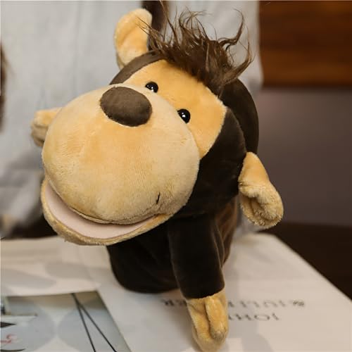 LOMTRATS Tierhandpuppen für Kinder, Kleinkind enthält Wolf, Tiger, Löwe, AFFE und bewegliche offene Münder, perfekt zum Geschichtenerzählen, Unterrichten, im Vorschulalter und als Geburtstagsgeschenk LOMTRATS Tierhandpuppen für Kinder, Kleinkind enthält Wolf, Tiger, Löwe, AFFE und bewegliche offene Münder, perfekt zum Geschichtenerzählen, Unterrichten, im Vorschulalter und als Geburtstagsgeschenk von LOMTRATS