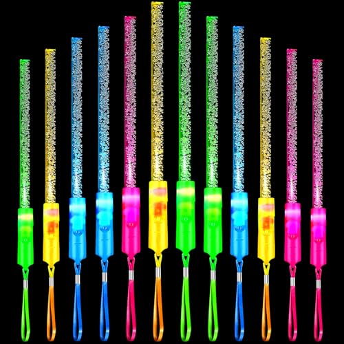 LOMUG 12 Stück Leuchtstab Glasfaser,Leuchtstäbe Partyzubehör,Leuchtstäbe Bunte,LED Leuchtstäb Glow in The Darkness Stick Partyzubehör,Glasfaser Leuchtstab für Party,Kinder Weihnachten,Konzert,Hochzeit LOMUG 12 Stück Leuchtstab Glasfaser,Leuchtstäbe Partyzubehör,Leuchtstäbe Bunte,LED Leuchtstäb Glow in The Darkness Stick Partyzubehör,Glasfaser Leuchtstab für Party,Kinder Weihnachten,Konzert,Hochzeit von LOMUG