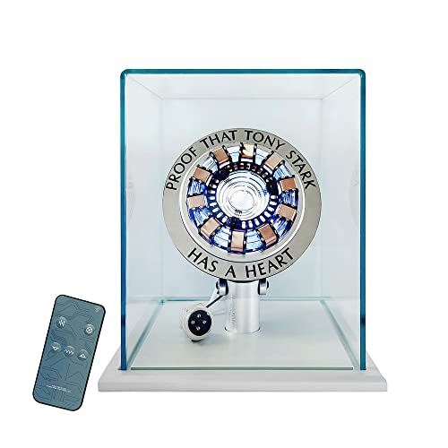 LONYIABBI 1:1 Arc Reactor MK1 DIY fertiges Produkt Modell Led Licht USB mit Display Box von LONYIABBI