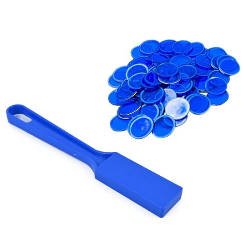 LONZIKP Magnetische Stäbe, Bingo Chips Set, Magnetstab, Homeschool Supplies, Math Counters, Bingo-Chip-Set, Plastikchips von LONZIKP
