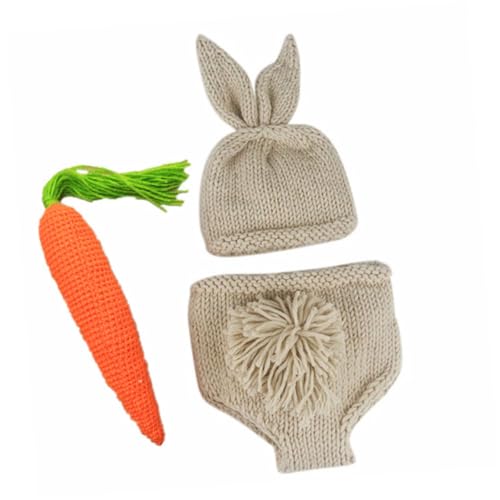 LOORGVEL 1 Satz Kleidung für Kaninchenfotografie Fotokostüm für neugeborenes Kaninchen Kleinkind osterhasenkostüme easter bunny costume -Geburtstagskostüm -Ostern-Foto-Outfits Garn LOORGVEL 1 Satz Kleidung für Kaninchenfotografie Fotokostüm für neugeborenes Kaninchen Kleinkind osterhasenkostüme easter bunny costume -Geburtstagskostüm -Ostern-Foto-Outfits Garn von LOORGVEL