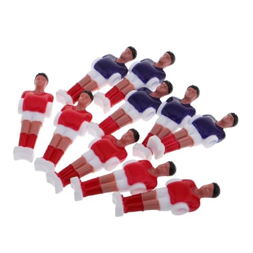 LOORGVEL 10 Stück Mini Tischfußballspieler Set Detailreiche Ersatzfiguren aus Robustem Kompatibel mit Tischfußballspiel für Büro und Zuhause Fördert Koordination und Reaktionsfähigkeit LOORGVEL 10 Stück Mini Tischfußballspieler Set Detailreiche Ersatzfiguren aus Robustem Kompatibel mit Tischfußballspiel für Büro und Zuhause Fördert Koordination und Reaktionsfähigkeit von LOORGVEL