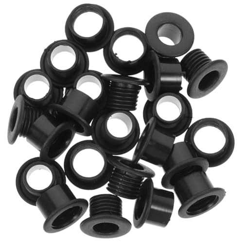 LOORGVEL 12 Paare Tischfußball Lager Kunststoff Buchsen Foosball Rod Bearings Ersatzteile für Tischkicker Stangen Einfache Montage Kompatibel mit Freizeit Fußballtischen Robust und von LOORGVEL