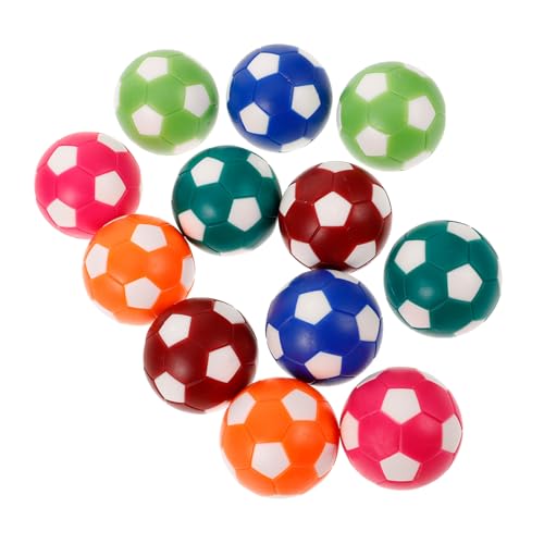 LOORGVEL 12 Stück Mini-fußballmaschine Tischfußballspielbälle Ersatzbälle Für Kickerbälle Zubehör Für Fußballspiele Foosballkugeln Tischspiel Fußbälle Umweltfreundlicher Kunststoff LOORGVEL 12 Stück Mini-fußballmaschine Tischfußballspielbälle Ersatzbälle Für Kickerbälle Zubehör Für Fußballspiele Foosballkugeln Tischspiel Fußbälle Umweltfreundlicher Kunststoff von LOORGVEL