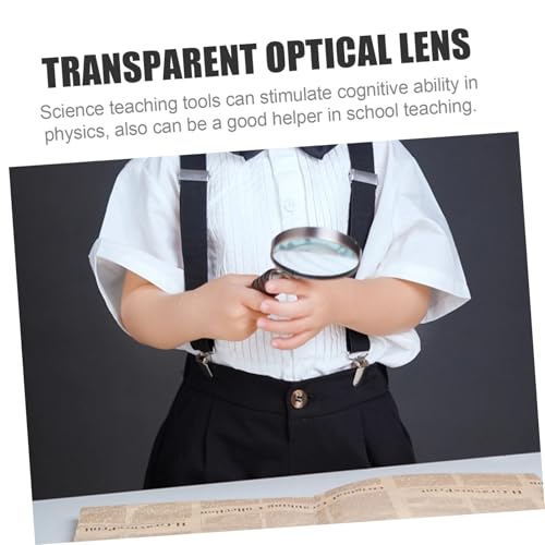 LOORGVEL 12 Stück Teiliges Transparentes Optisches Linsenset Klare Vergrößerung Physik Experiment Lernhilfe Vielseitige Linse für Naturwissenschaftlichen Unterricht LOORGVEL 12 Stück Teiliges Transparentes Optisches Linsenset Klare Vergrößerung Physik Experiment Lernhilfe Vielseitige Linse für Naturwissenschaftlichen Unterricht von LOORGVEL