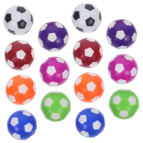 LOORGVEL 14 Stück Teiliges Mini Tischfußball Bälle Bunte Kickerbälle mit Glatter Oberfläche für Verbessertes Spielvergnügen und Einfache Reinigung für Tischkicker Zubehör LOORGVEL 14 Stück Teiliges Mini Tischfußball Bälle Bunte Kickerbälle mit Glatter Oberfläche für Verbessertes Spielvergnügen und Einfache Reinigung für Tischkicker Zubehör von LOORGVEL
