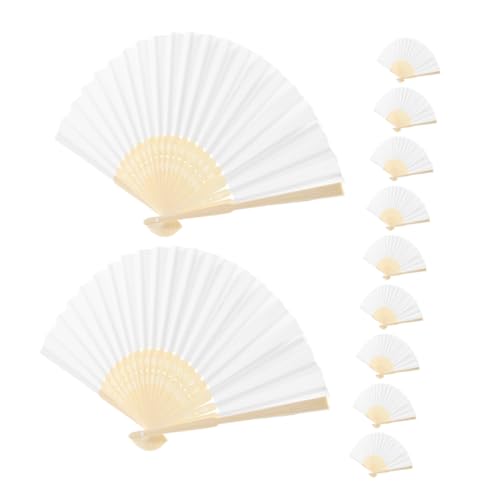 LOORGVEL 15 Stück Teiliges Weiße Papierfächer aus Handgefertigt Faltbare DIY Bastelfächer für Hochzeit Shower Personalisierbar Vielseitige Dekoration und Geschenkidee LOORGVEL 15 Stück Teiliges Weiße Papierfächer aus Handgefertigt Faltbare DIY Bastelfächer für Hochzeit Shower Personalisierbar Vielseitige Dekoration und Geschenkidee von LOORGVEL