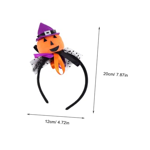 LOORGVEL 2 Stück Halloween Haarreifen aus und Dekorative Kürbis und Spinnennetz Hut Designs Lustiger Kopfschmuck für Erwachsene für Halloween Feste und Karneval LOORGVEL 2 Stück Halloween Haarreifen aus und Dekorative Kürbis und Spinnennetz Hut Designs Lustiger Kopfschmuck für Erwachsene für Halloween Feste und Karneval von LOORGVEL