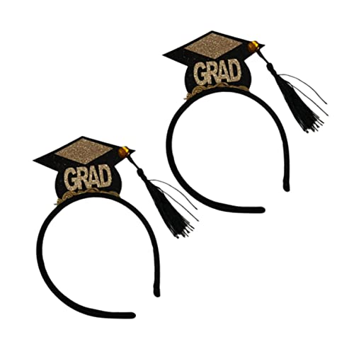 LOORGVEL 2 Stück Teiliges Mini Tassel Haarreif Stylische Haarschmuck Accessoires für Abschlussfeiern Leichtes Modisches Kopfschmuck Party Dekoration und Fotorequisiten LOORGVEL 2 Stück Teiliges Mini Tassel Haarreif Stylische Haarschmuck Accessoires für Abschlussfeiern Leichtes Modisches Kopfschmuck Party Dekoration und Fotorequisiten von LOORGVEL