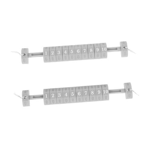 LOORGVEL 2 Stück Tischfußball Zählleisten Multifunktionale Kleine Scorekeeper für Foosball Tische Praktische und Langlebige Punktezähler Anzeigetafel Zubehör für Tischspiele LOORGVEL 2 Stück Tischfußball Zählleisten Multifunktionale Kleine Scorekeeper für Foosball Tische Praktische und Langlebige Punktezähler Anzeigetafel Zubehör für Tischspiele von LOORGVEL