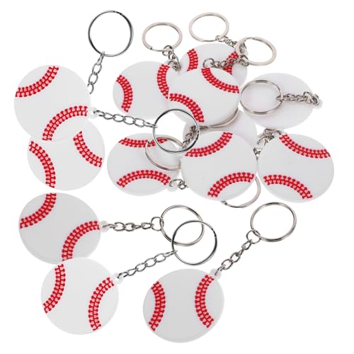 LOORGVEL 20 Stück Volleyball Schlüsselanhänger PVC Robuste Sport Anhänger für Taschen Dekorative Schlüsselringe Bunten Farben für Sportpartys und LOORGVEL 20 Stück Volleyball Schlüsselanhänger PVC Robuste Sport Anhänger für Taschen Dekorative Schlüsselringe Bunten Farben für Sportpartys und von LOORGVEL
