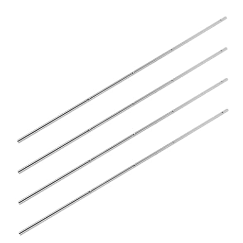 LOORGVEL 4 Stück Teiliges Tischfußball Metallstangen Robuste Fußballmaschine Ersatzstangen Komfortabler Griff Passend für Erwachsene LOORGVEL 4 Stück Teiliges Tischfußball Metallstangen Robuste Fußballmaschine Ersatzstangen Komfortabler Griff Passend für Erwachsene von LOORGVEL
