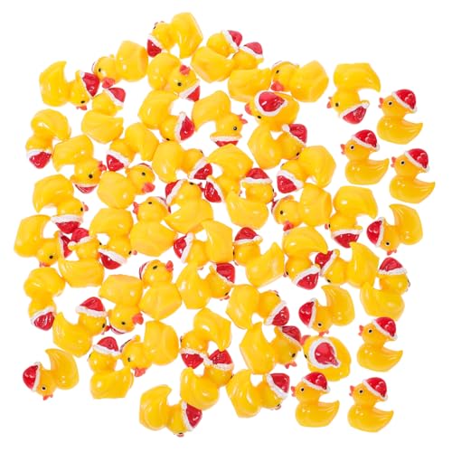 LOORGVEL 50 Stück Teiliges Mini Enten aus Resin Gartenfigur mit Weihnachtsmütze Langlebige Desktop Deko für Garten Terrasse und Innenräume Leicht und Widerstandsfähig LOORGVEL 50 Stück Teiliges Mini Enten aus Resin Gartenfigur mit Weihnachtsmütze Langlebige Desktop Deko für Garten Terrasse und Innenräume Leicht und Widerstandsfähig von LOORGVEL